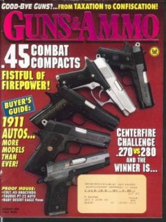 GUNS & AMMO Colt .45 Anaconda Taurus PT 22 Baby Desert Eagle 1911 Autos 8 1993 Entertainment Collectibles