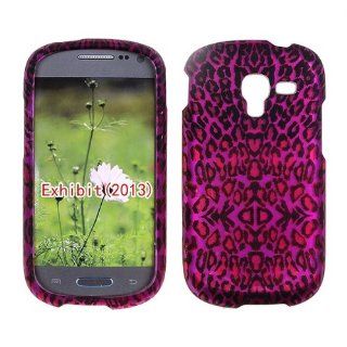 2D Hotpink Cheetah Samsung Galaxy Exhibit (2013) T599 T Mobile Case Cover Phone Protector Snap on Cover Case Faceplates Cell Phones & Accessories