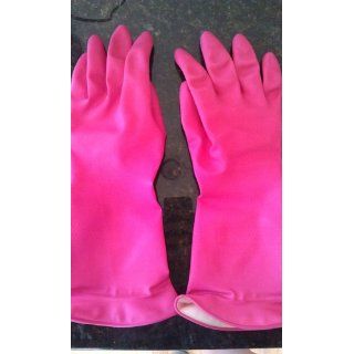 Casabella Waterstop Premium Rubber Gloves, Large   Latex Gloves