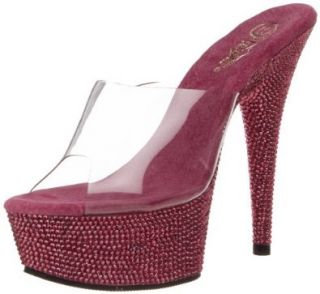 Pleaser Women's Bejeweled 601 FSRS Platform Sandal Shoes
