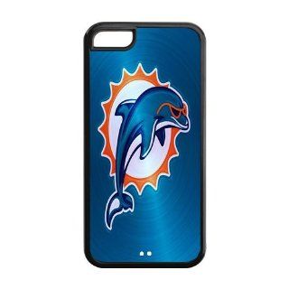 popularshow Sports case Miami Dolphins NFL iphone 5C Case logo for Apple Iphone 5C Case (TPU Case) Cell Phones & Accessories