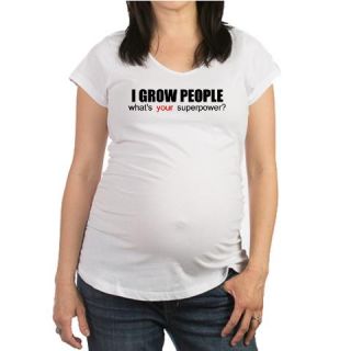  I grow people Maternity T Shirt