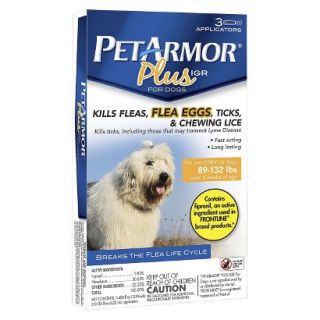 PetArmor Plus for Dogs 89 132lb 3ct