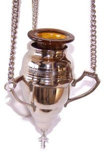 Hanging Oil Lamp   Can also be used as Incense Burner   Church Supplies and accessories   Home Fragrance Products