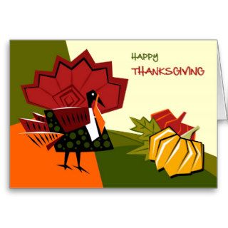 Happy Thanksgiving. Customiable Greeting Card