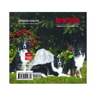Border Collies 2014 Two Year Pocket Planner Browntrout 9781465016379 Books