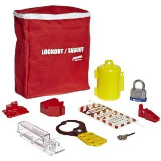 Brady LKELO Prinzing electrical Lockout pouch Kit (1 Kit) Industrial Lockout Tagout Kits