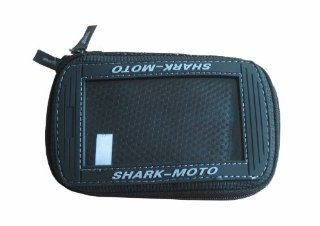 shark shksupertanknbag Rugged Magnetic Motorcycle / snowmobile ATV Waterproof Tank Bag for GPS, Cell Phones, Blackberries, Iphones, Droids, Amplifier 5"L x 3"H RUGGED