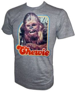 Star Wars A New Hope CHEWIE Chewbacca Co Pilot Iron On T Shirt Clothing