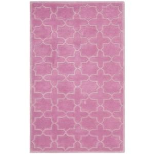 Safavieh Chatham Pink 4 ft. x 6 ft. Area Rug CHT937D 4