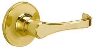 Dexter by Schlage J10TOR605 Torino Hall and Closet Lever, Bright Brass   Door Levers  