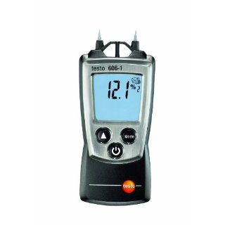 Testo 606 1 Wood & Material Moisture Meter w/protective cap, batteries and calibration certificate Wood Hygrometer
