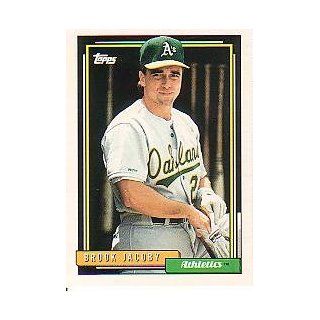 1992 Topps #606 Brook Jacoby Sports Collectibles