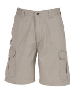 Wrangler ProGear Men's Cargo Short, Khaki, 42 Clothing
