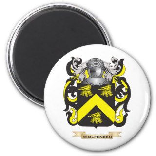 Wolfenden Family Crest (Coat of Arms) Fridge Magnets