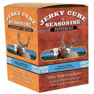 Hi Mountain Jerky Jerky Makers Variety Pack #2, 1 Pound Boxes (Pack of 2)  Meat Seasonings  Grocery & Gourmet Food