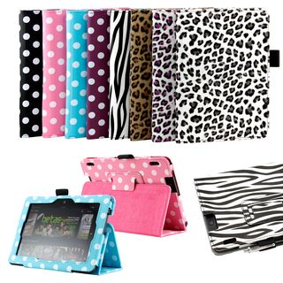 Gearonic Folio PU Leather Case Cover for 2013 New Kindle Fire HDX 7 Gearonic Cases & Holders