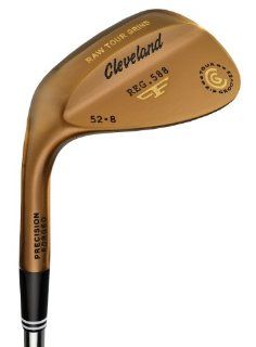 Cleveland Golf Men's 588 Forged RTG Wedge (Left Hand, Steel, Flex, 52 Degree)  Lob Wedges  Sports & Outdoors