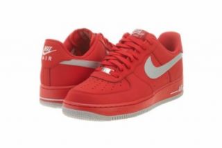 Nike Air Force 1 Low Mens Basketball Shoes 488298 608 University Red 7.5 M US Fashion Sneakers Shoes