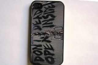 (806bi5) DEAD INSIDE Apple iPhone 5 Black Case   The Walking Dead 