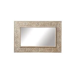Home Decorators Collection Pachai Mango 36 in. H x 24 in. W Natural Wood Wall Framed Mirror 1469800950