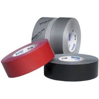 Shurtape 689 PC 609 2 SIL Industrial Grade Cloth Duct Tape, 200 Degree F Performance Temperature, 22 lb/in Tensile Strength, 60 Yrd Length x 2" Width, Silver