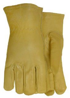 MidWest Gloves and Gear 609FL XL AZ 6 Cowhide Leather Work Glove with Fleece Lining, X Large    