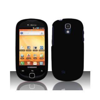 Black Hard Cover Case for Samsung Gravity SMART SGH T589 Cell Phones & Accessories