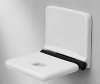 Trending Accessibility TAFS1514WH Folding Seat PUR Line 14.75 in. Tall, 17.31 in. Side to Side, 15.56 in. Side to Side   Shower And Bath Safety Seating And Transfer Products
