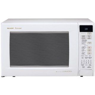 1.5 Cu. Ft. 900W Convection Microwave Oven   White Kitchen & Dining