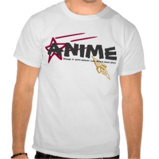 ANIME Does it with robot cat girls Space Tshirts
