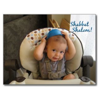 Shabbat Shalom Postcard