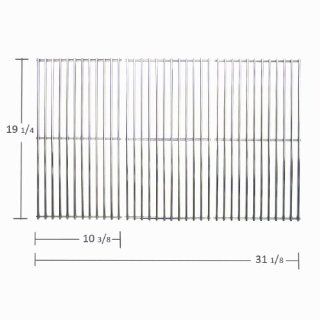 591S3   Stainless Steel Cooking Grid for Brinkmann, Charmglow, Glen Canyon, Jenn Air, Kirkland, Member's Mark, Nexgrill, Outdoor Cooking Systems, Perfect Flame, Sams & Virco Gas Grill Models  Grill Parts  Patio, Lawn & Garden