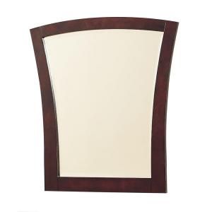 Pegasus Cairo 30 in. x 27 in. Framed Mirror in Maple DISCONTINUED 400093 018