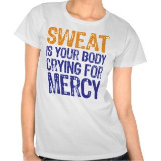 Sweat Mercy Orange Blue Tshirt
