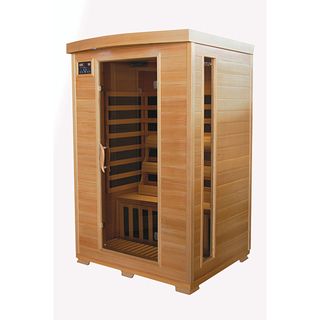 TheraPure 2 person Hemlock Carbon Heater Infrared Sauna Hot Tubs & Spas