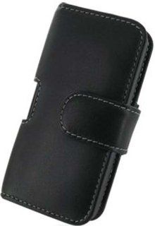 Monaco 26473 Horizontal Pouch Type Leather Case for HTC EVO Shift 4G   Retail Packaging   Black Cell Phones & Accessories