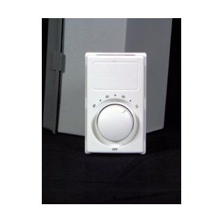 Qmark M602W Thermostat & Controls   Line Voltage Thermostat Snap Action White White   Heaters  
