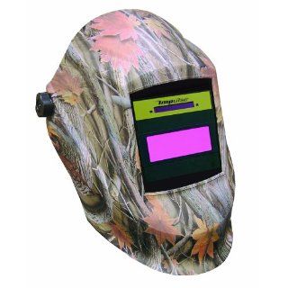 Sellstrom 41200CA 602 Camo Graphic Trident Welding Helmet with ImpulseXVA X Tended Viewing Area Variable Shade 9 13 Auto Darkening Filter