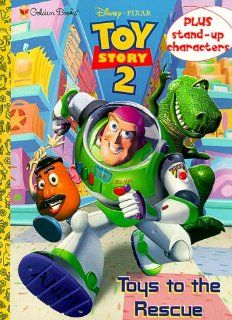 Disney Pixar Toy Story 2 Toys to the Rescue (Special Edition Coloring Book) Golden Books 9780307257284 Books