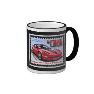 2008 Special Limited Edition Corvette 427 Z06 Coffee Mugs