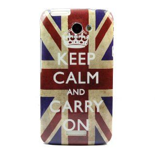 Retro UK Keep Calm Design Hard Skin Case Cover for HTC ONE X +1 pcs gift Cell Phones & Accessories
