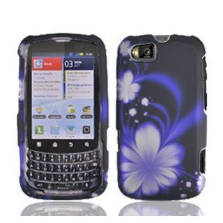 For Sprint Motorola Admiral XT603 Accessory   Blue Daisy Designer Hard Case Proctor Cover + Free Lf Stylus Pen Cell Phones & Accessories