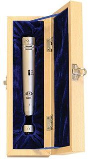 MXL 604 Condenser Instrument Microphone Includes a Cardioid and an Omni Directional Capsule Musical Instruments