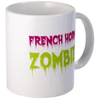  French Horn Zombie Mug   Standard Kitchen & Dining