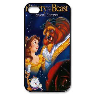 Personalized Beauty and the Beast Protective Snap on Cover Case for iPhone 4/4S BATB45 Cell Phones & Accessories