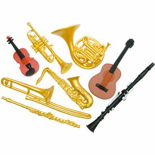 Musical Instruments Plastic Miniatures In Toobs Safari Ltd Other Action Figures