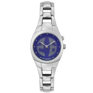 Fossil Women's ES9846 Blue Big Tic Uhren Watch at  Women's Watch store.
