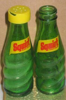 Vintage Squirt Soda Bottles Salt & Pepper Shakers in Original Box  Other Products  