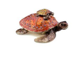Arora Designs Sea Turtle Family Jeweled Box Set   Collectible Figurines